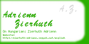 adrienn zierhuth business card